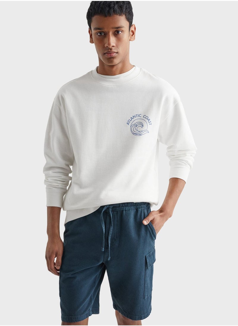 MANGO - Youth Essential Cargo Shorts - Image 1
