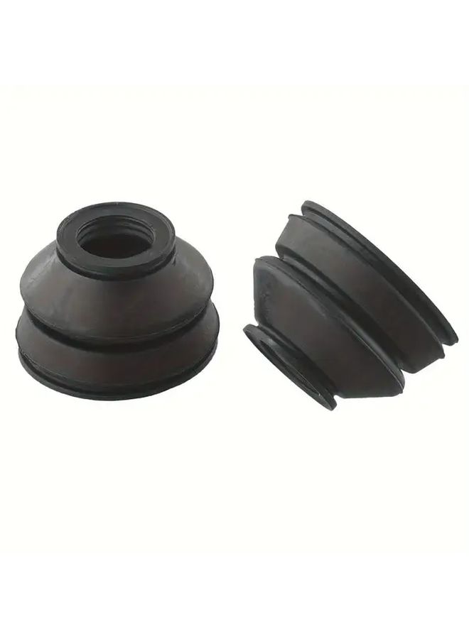 2pcs Universal Rubber Dust Cover For Track Rod Ends Ball Joint - Image 2
