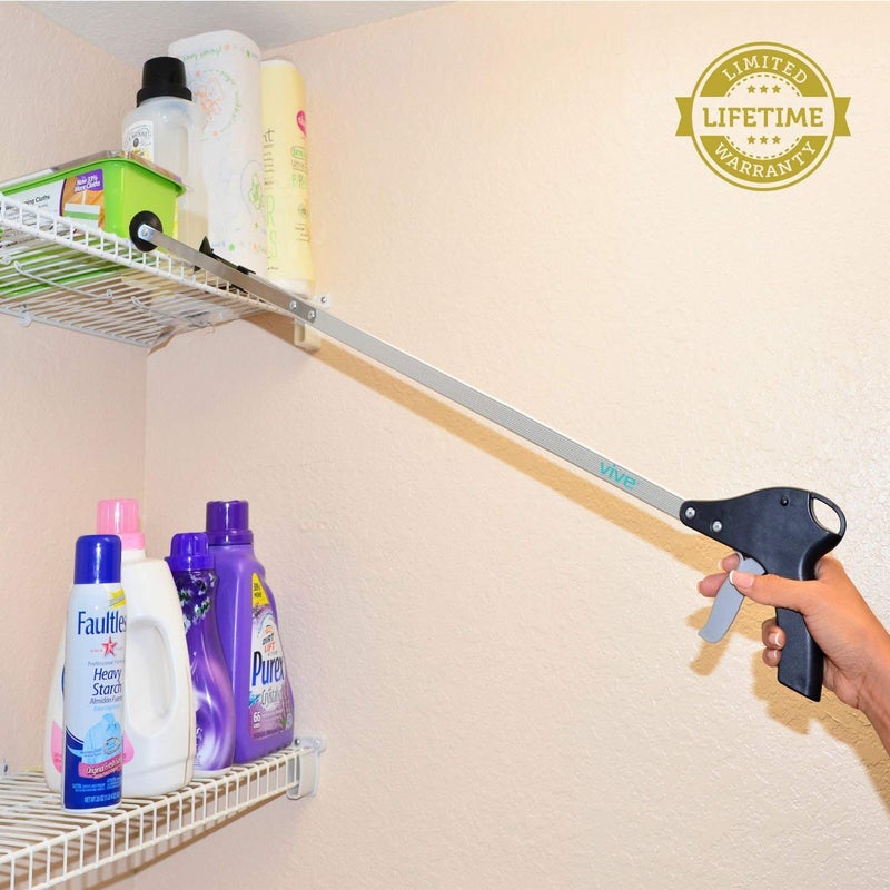 GNEY Foldable Pick Up Reaching Tool Grabber Picker Claw Gripper Kitchen Litter Reaching Picker Helping Hand Tools - Image 5