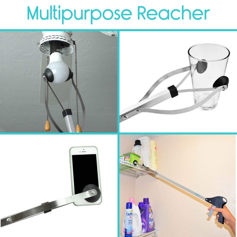 GNEY Foldable Pick Up Reaching Tool Grabber Picker Claw Gripper Kitchen Litter Reaching Picker Helping Hand Tools - Image 4