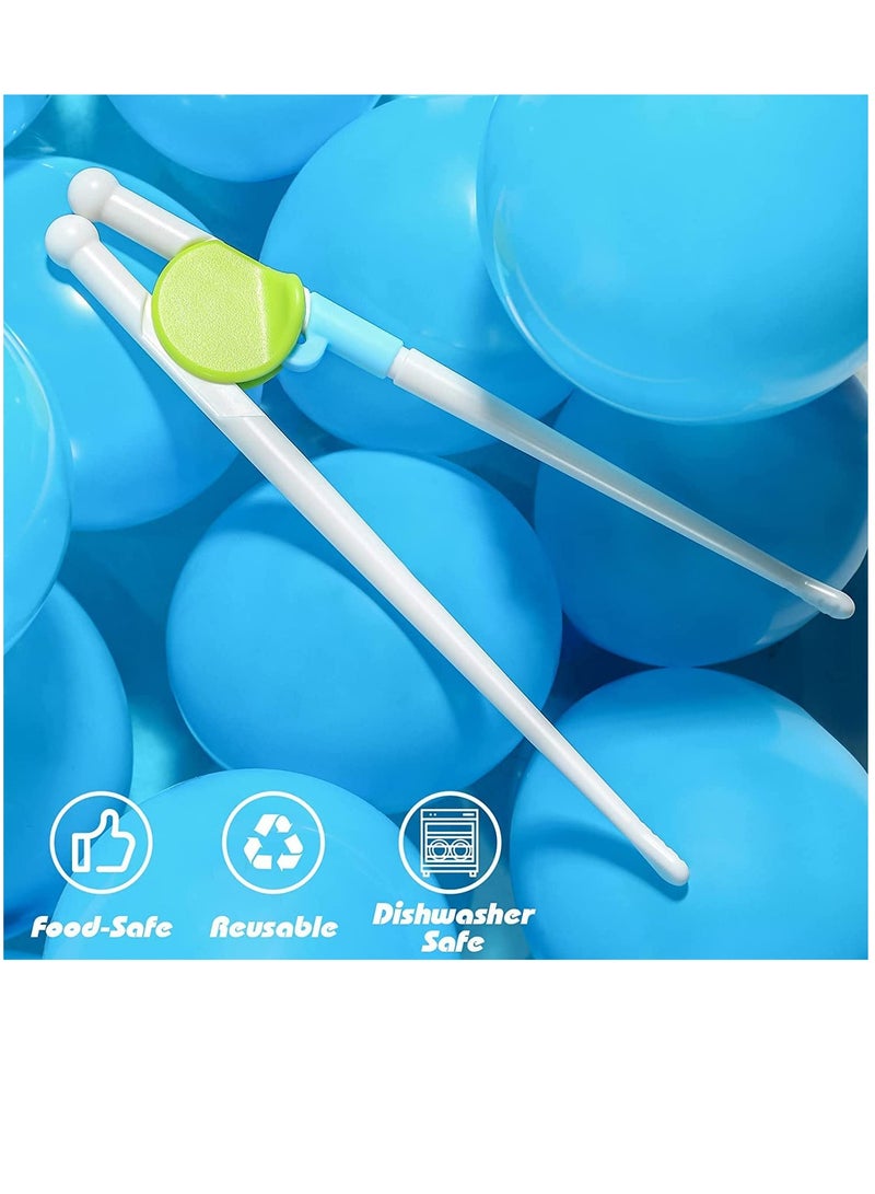 Loquat Kids Chopsticks 2 Pairs Kids Training Chopsticks Toddler Chopsticks For Baby Children - Image 4