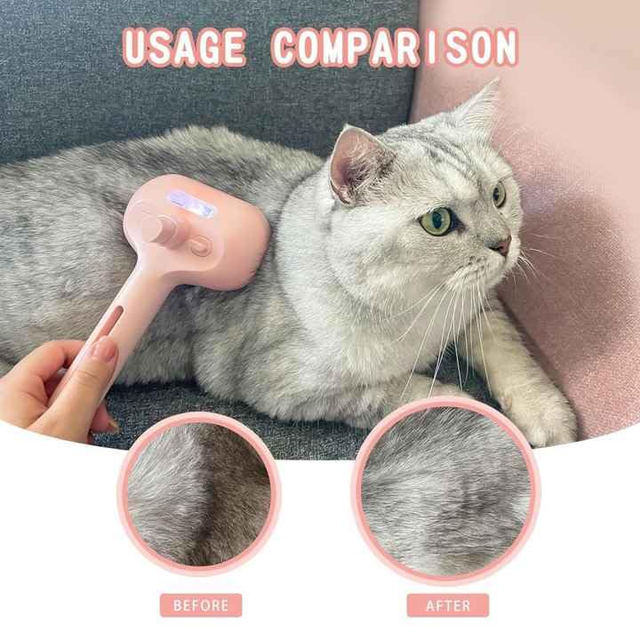 Yadava Self Cleaning Slicker Pet Grooming Brush Pet Cleaning Tool Suitable for All Pets Dog Comb, Dog & Cat Accessories, Dog Hair Brush, Cat Comb, Pet Brush, Self Cleaning Slicker Brush Oval Shape (Pack of 1) (Peach) - Image 4