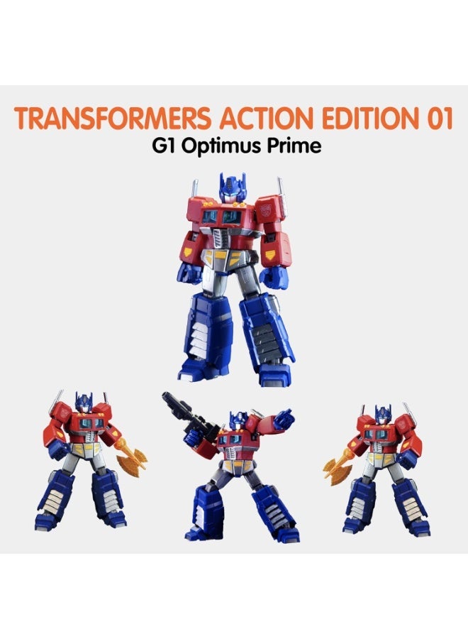 Blokees Transformers Action Edition G1 Optimus Prime Model Kit 71156 - Image 2