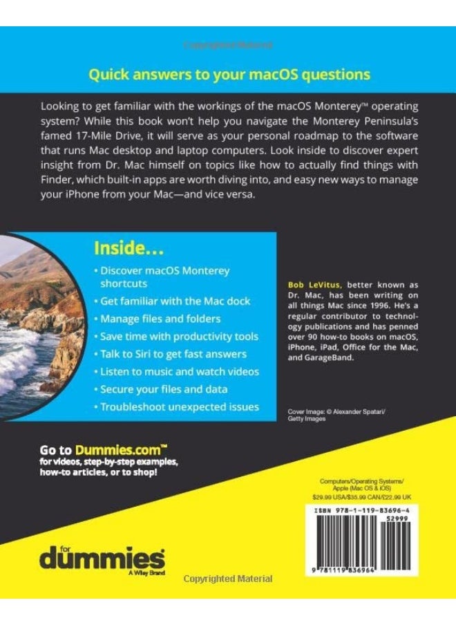 macOS Monterey For Dummies  - Image 2