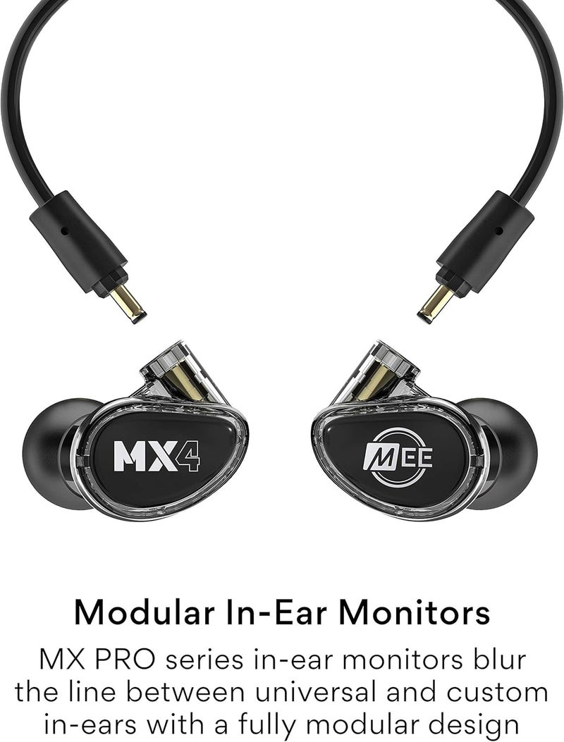MEE Audio مراقبات داخل الأذن MEE audio MX4 Pro الهجينة رباعية السائقين - Image 2