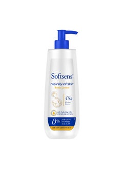 Softsens Naturally Soft Skin Body Lotion | Nourishing Body Milk For Smooth And Healthy Looking Skin | Natural Creme Milk And Oatmeal Extract For Dry Skin | 48 Hr Moisturization (400Ml)  - Image 1