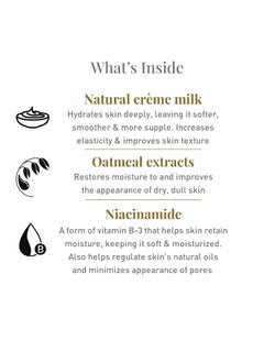 Softsens Naturally Soft Skin Body Lotion | Nourishing Body Milk For Smooth And Healthy Looking Skin | Natural Creme Milk And Oatmeal Extract For Dry Skin | 48 Hr Moisturization (400Ml)  - Image 3