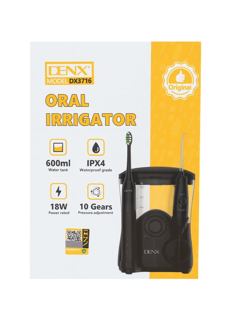 Denx DX3716 Water Flosser & Electric Toothbrush – Complete Oral Care System - Image 2