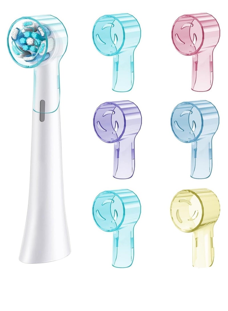 KASTWAVE 6 Pack Toothbrush Covers for iO Replacement Heads, Electric Toothbrush Cover Caps for iO Series, Ultimate Clean, Gentle Care & Ultimate White Travel & Home Use (Mixing Colors)  - Image 1