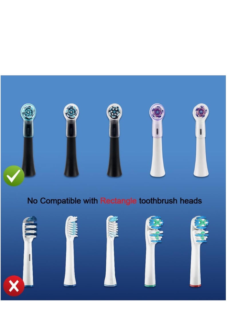 KASTWAVE 6 Pack Toothbrush Covers for iO Replacement Heads, Electric Toothbrush Cover Caps for iO Series, Ultimate Clean, Gentle Care & Ultimate White Travel & Home Use (Mixing Colors)  - Image 5