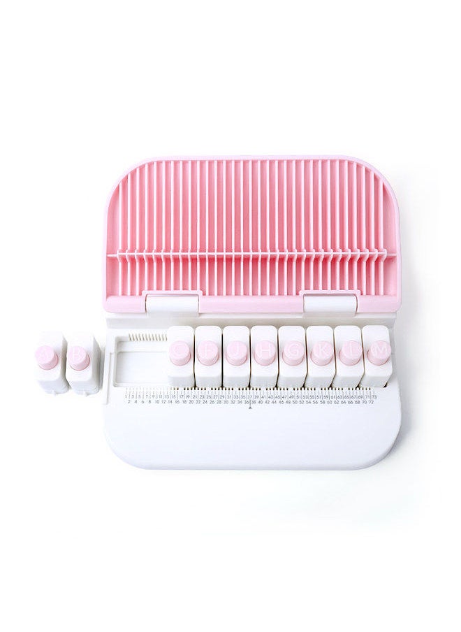 Kw-trio 26 English Letters Alphabet Craft Hole Punch Handmade Punchers from A to Z for Engraving Supplies Card Making DIY Albums Photos Paper Cutter  - Image 1