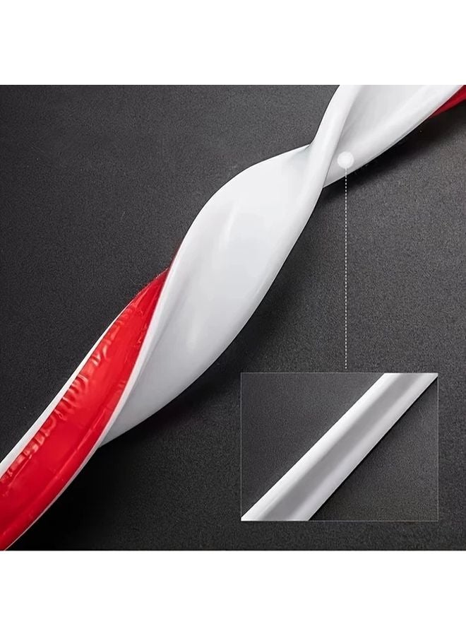 White Waterproof Shower Barrier 59 06 Inch For Dry Wet Separation Bathroom Toilet Kitchen - Image 3