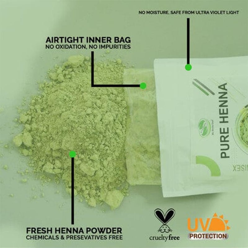 The Henna Guys 1000 Grams - 100% Pure Henna Powder For Hair Dye - Red Henna Hair Color, Best Red Henna For Hair - The Henna Guys - Image 3