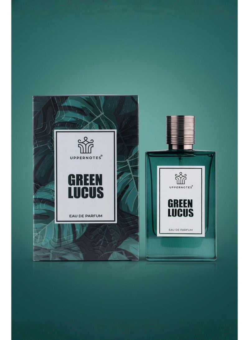 UpperNotes Green Lucas EDP Unisex 80ml | Lavender Neroli Jasmine Vetiver Oakmoss Sandalwood | Fresh Aromatic Green Long Lasting Daily Fragrance UAE - Image 3