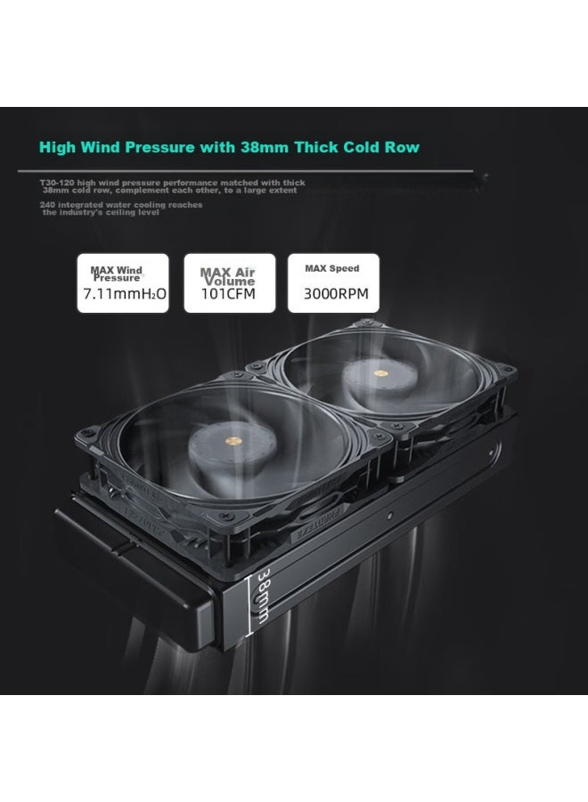 Phanteks T30 12cm High Air Pressure Industrial-grade Cooling Fan, 3-pack - Image 4