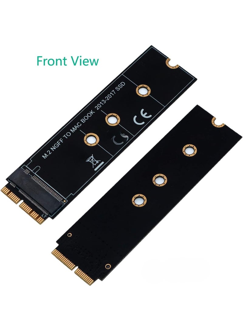 M.2 SSD Storage Adapter Card for MacBook Air 2013-2017 – Black Durable Memory Upgrade - Image 2