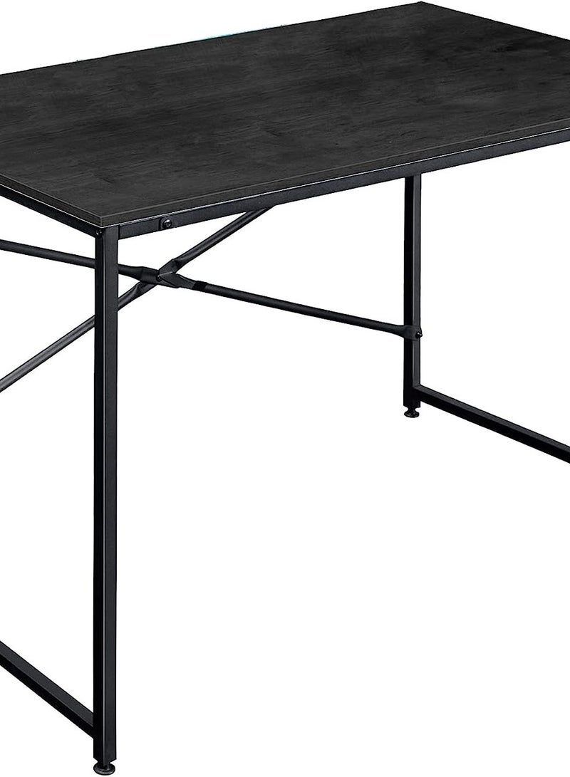 90*60 cm Detachable and Assemblable Desk - Black - Image 2