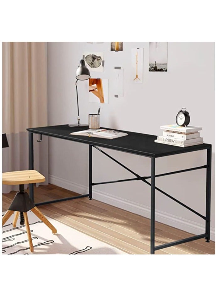 90*60 cm Detachable and Assemblable Desk - Black - Image 1