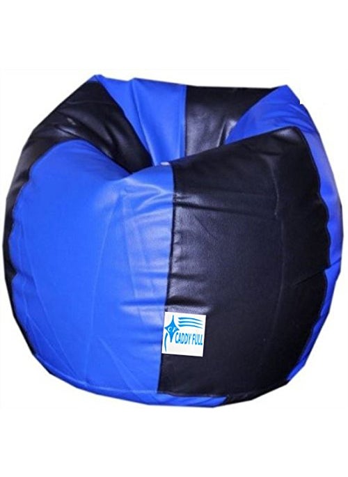 caddyFull caddyFull Large Bean Bag Without Beans Royal Blue and Navy Blue 