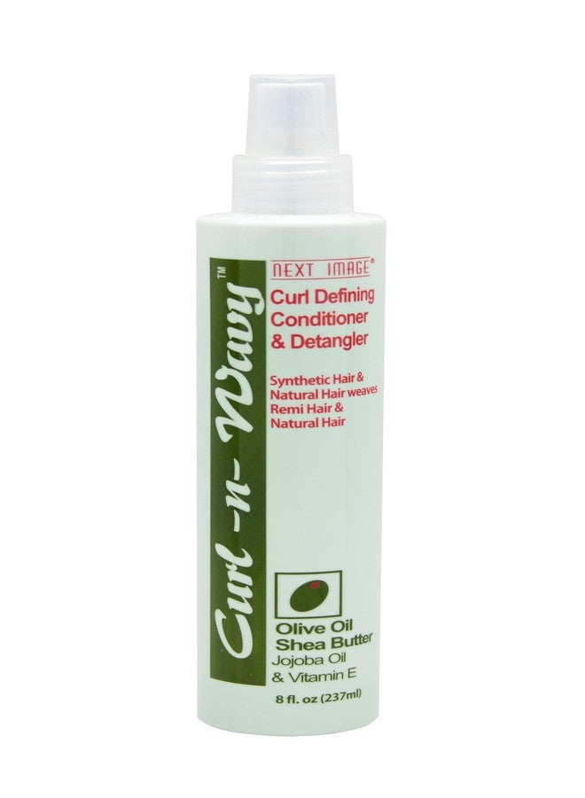 Next Image On Natural Next Image Curl-n-Wavy Curl Defining Conditioner and Detangler Oilive Oil, Shea Butter, Jojoba Oil & Vitamin E, 8 Ounce - Image 1