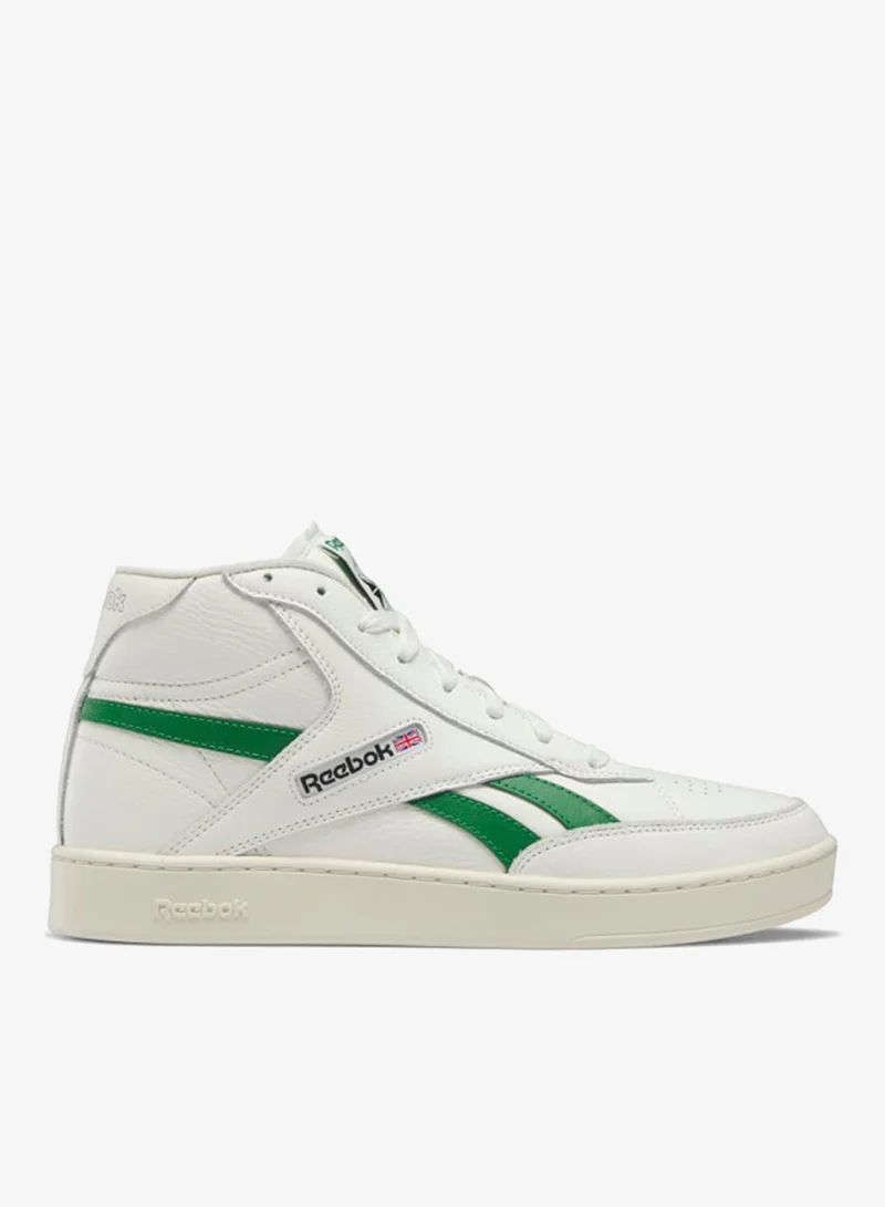 Reebok Chalk/Alabaster/Glen Green Reebok Club C 85 Form Hi Unisex Shoes  | Best Price UAE