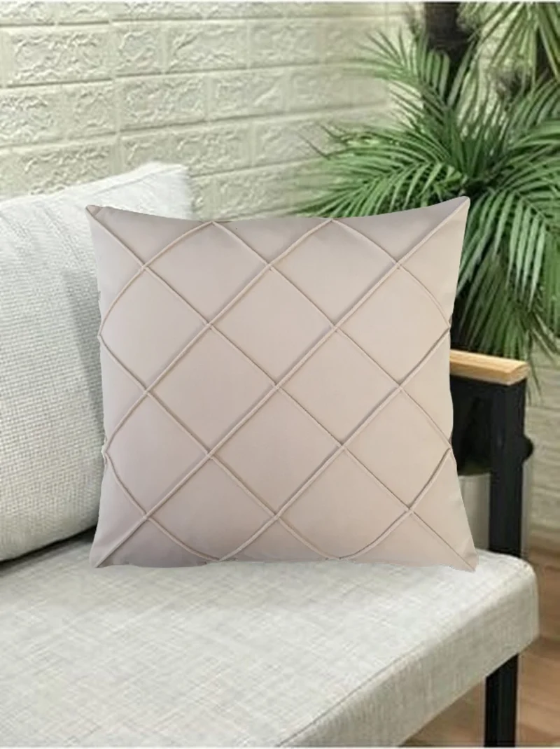 Nisahometeks Stain Resistant Erasable Quilted Throw Pillow Case