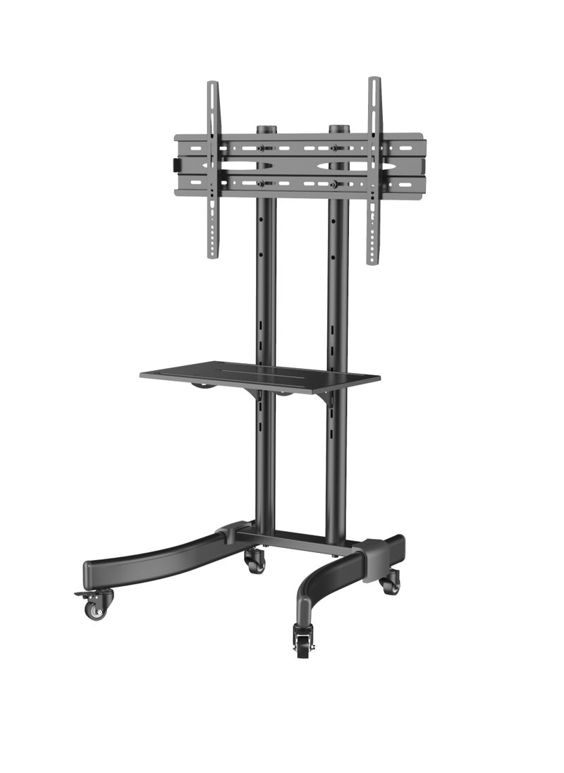 Hamood Tv stand 32 inch to 65 inch Tv supported adjustable Tv height, strong wheels with break, shelf receiver height adjustable ham-903 LOADING CAPACITY 50KG  - Image 2
