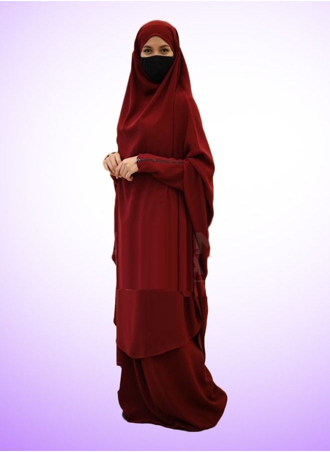 ماركة غير محددة - طقم فرنسي قيم حجاب - Image 1
