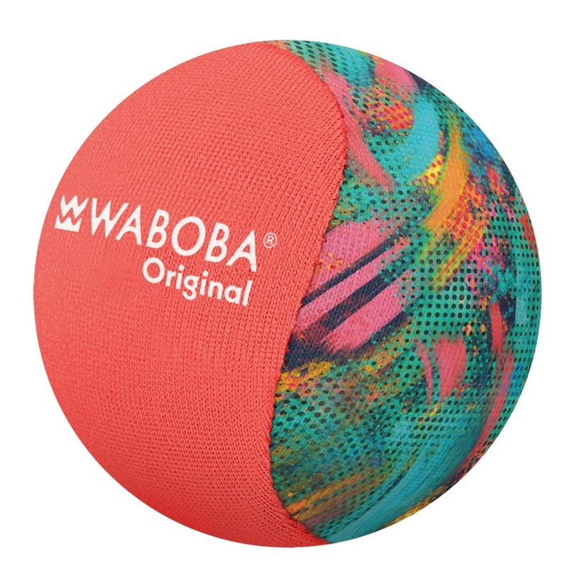 Waboba Water Skipping Ball Toy for Swimming Pool and Beach Games Water Bouncing Ball Gift for Kids and Teens Original Neon Abstract - Image 2