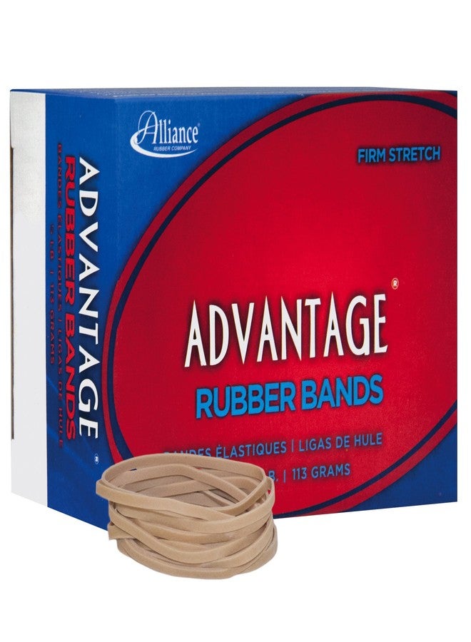 Alliance Rubber 26329 Advantage Rubber Bands Size #32, 1/4 lb Box Contains Approx. 175 Bands (3" x 1/8", Natural Crepe) - Image 2