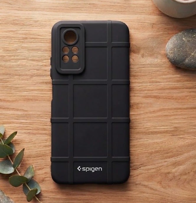 Case For Redmi Note 12 Pro Premium Armor – Stylish Black Shockproof Protective Cover