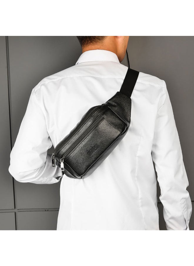NIBEMINENT - Comfortable Waistpack Belt Bag Black - Image 1