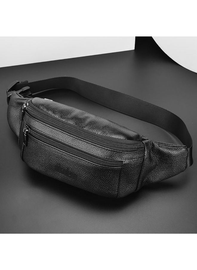 NIBEMINENT - Comfortable Waistpack Belt Bag Black - Image 1