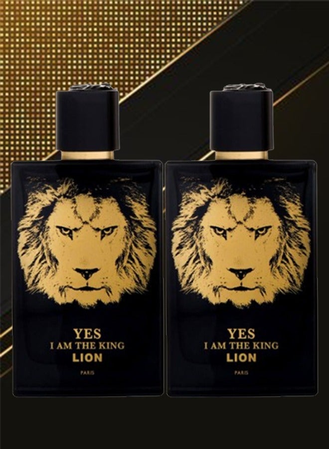 باريس 2 قطع عطر يس آي آم ذا كينغ ليون 100 مل - Image 1