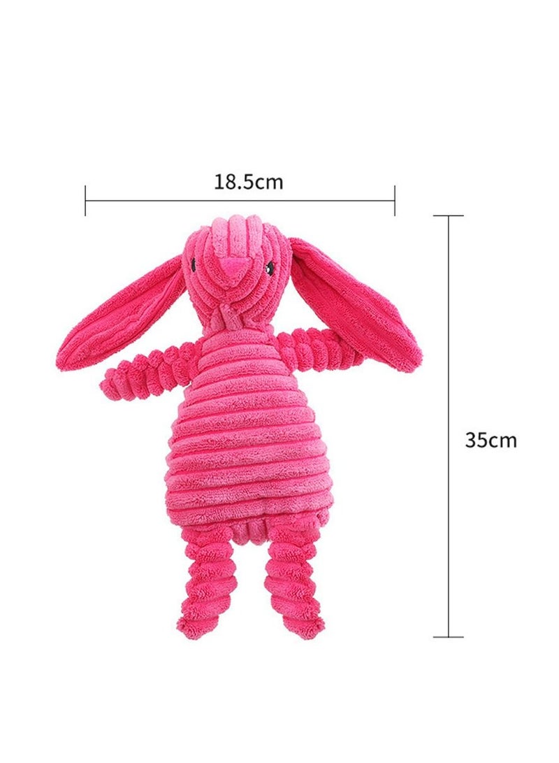 Arabest لعبة قماشية للكلاب تصدر صوتًا مقاومة للعض والتسنين، لعبة تفاعلية للكلاب