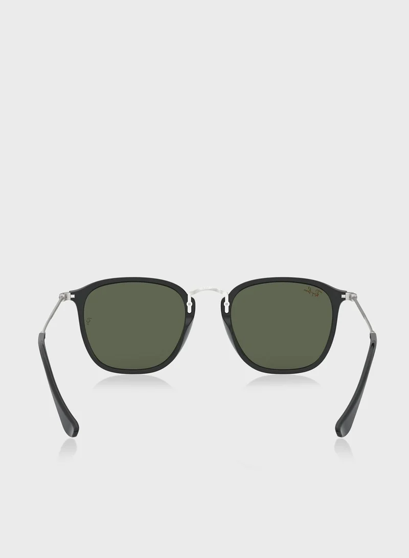 Ray-Ban 0RB2448N Square Sunglasses