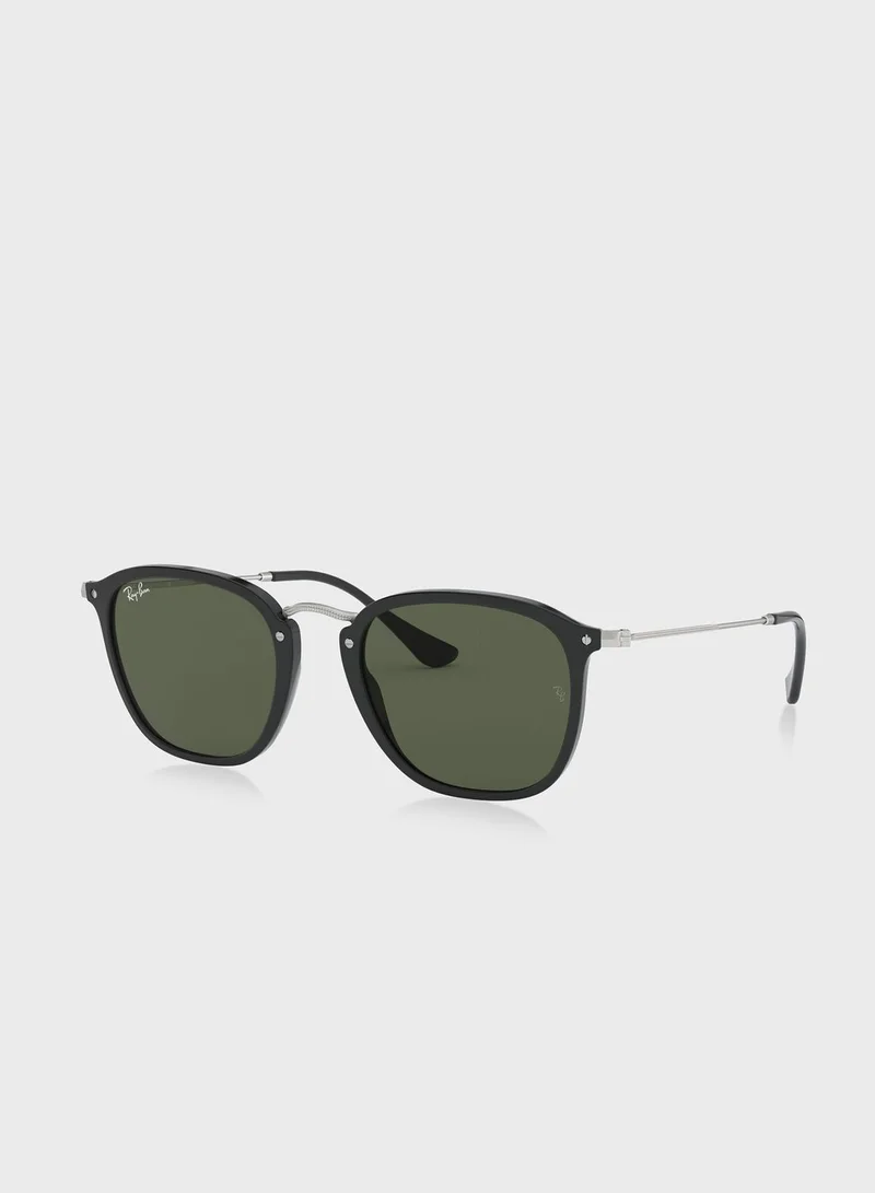 Ray-Ban 0RB2448N Square Sunglasses