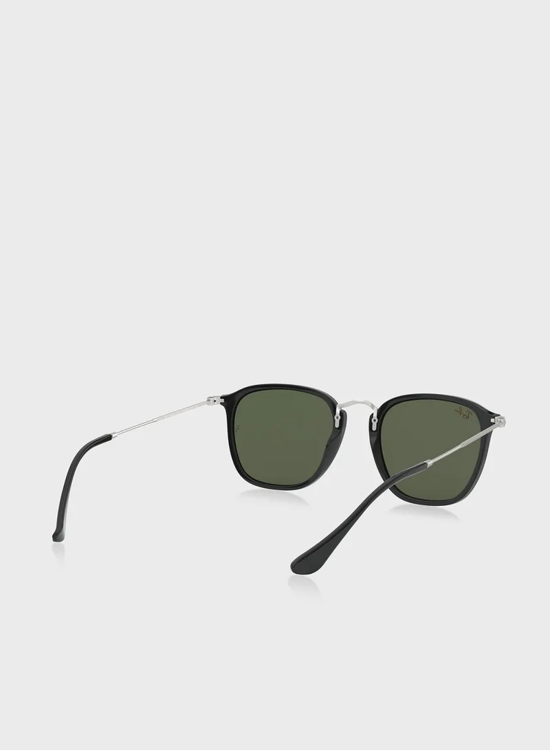Ray-Ban 0RB2448N Square Sunglasses