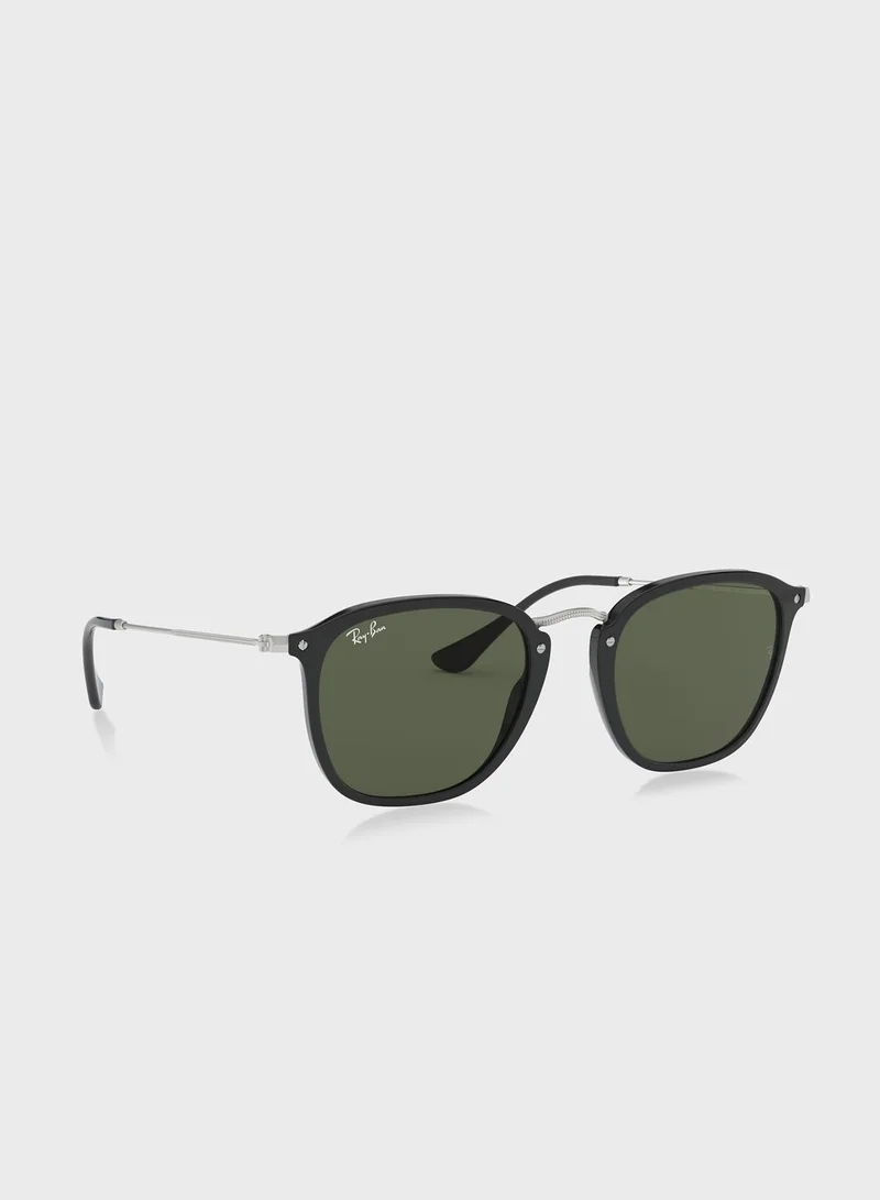 Ray-Ban 0RB2448N Square Sunglasses