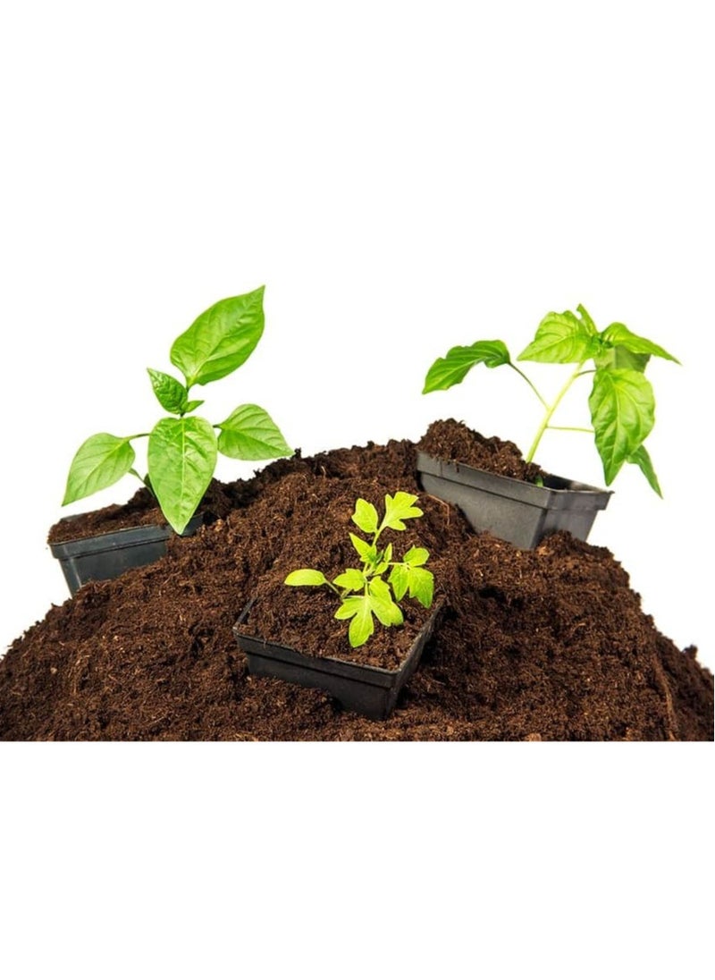 ڤسيل24 Sphagnum Peat Moss الأسود عالي الاحتفاظ بالمياه، محسن التربة العضوي  - Image 1