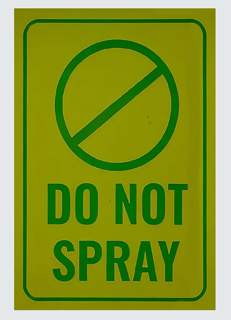 JACKGOLD Do Not Spray Signs, 12"x8" No Pesticide Lawn Yard Sign, Weatherproof, Outdoor No Pesticide Lawn Yard Sign,Non-Fading, Easy to Mount - Image 1