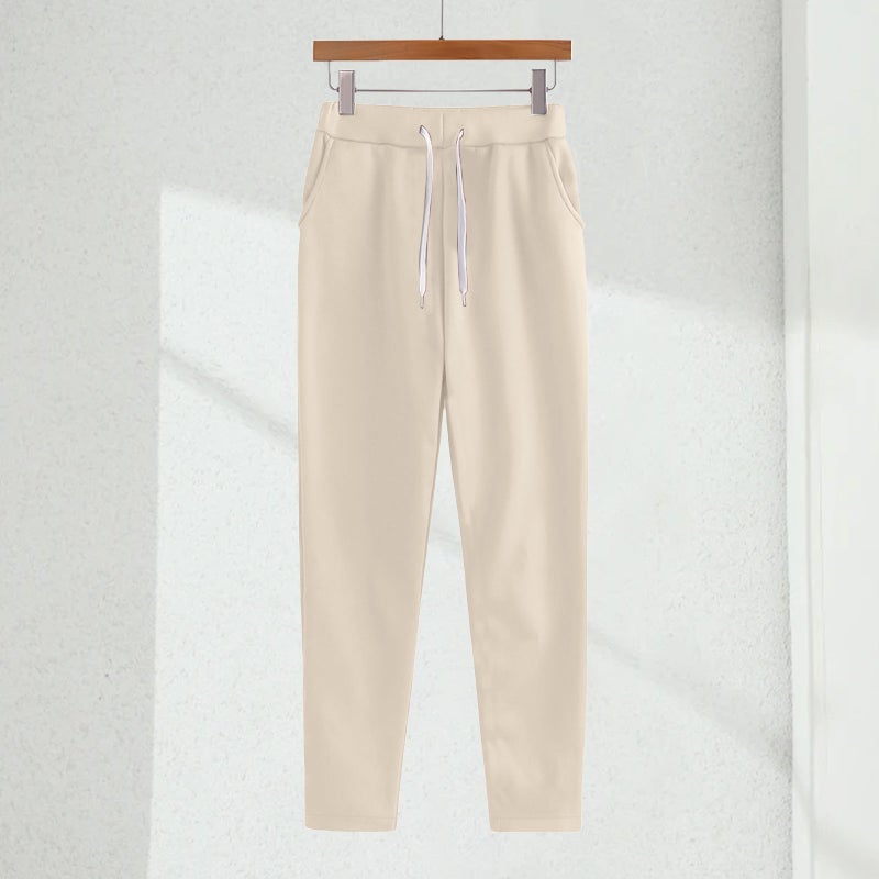 Autumn casual ladies pants Apricot 
