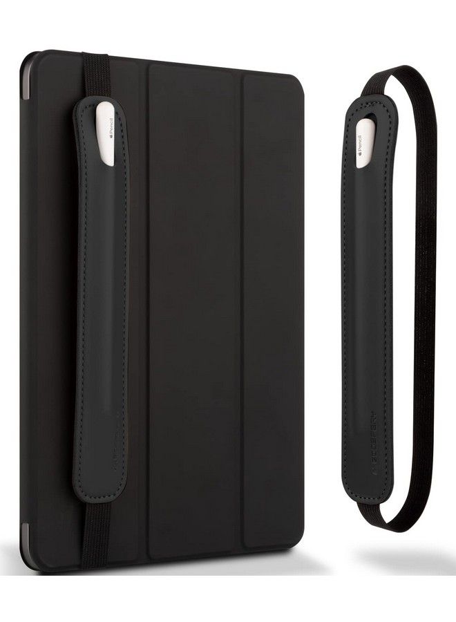 GOOSPERY Pencil Holder Compatible With Apple Pencil (1St & 2Nd Generation) Sling Sleeve Pu Leather Pouch Case Pocket Accessories Elastic Band Fit Ipad 8Th 7Th Mini 5Th Notebook Tablets Black  - Image 2