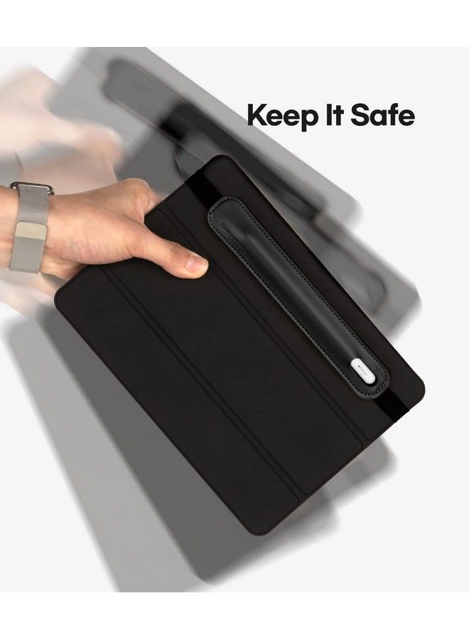 GOOSPERY Pencil Holder Compatible With Apple Pencil (1St & 2Nd Generation) Sling Sleeve Pu Leather Pouch Case Pocket Accessories Elastic Band Fit Ipad 8Th 7Th Mini 5Th Notebook Tablets Black  - Image 5