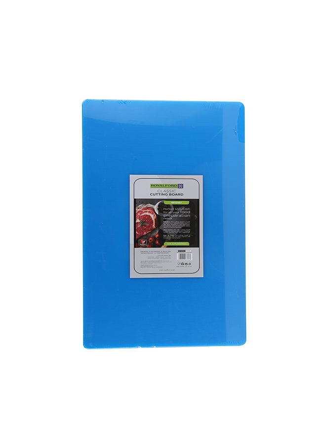 Royalford Classic Cutting Board RF12107 Plastic Chopping Board 2cm Extra Thick Assorted Colors Multicolor - Image 1
