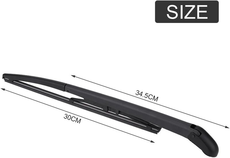 klarako Rear Windshield Windscreen Wiper Arm & Blade Set - Image 5