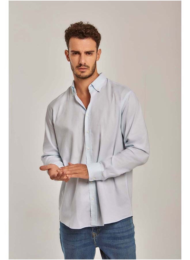 DALYDRESS - Fancy Casual Long Sleeve Oxford Cotton Shirt - Image 1