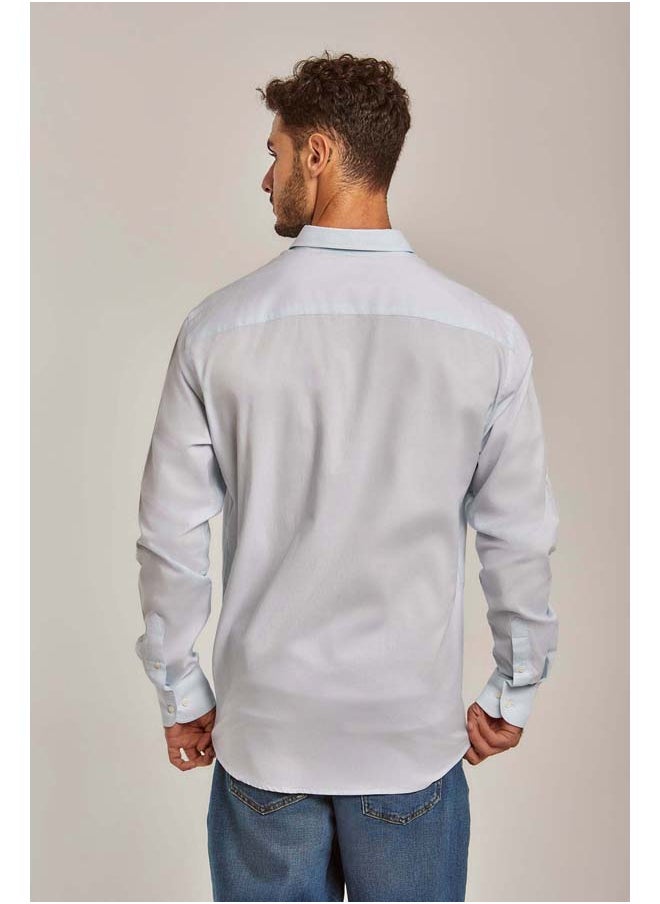 DALYDRESS - Fancy Casual Long Sleeve Oxford Cotton Shirt - Image 1