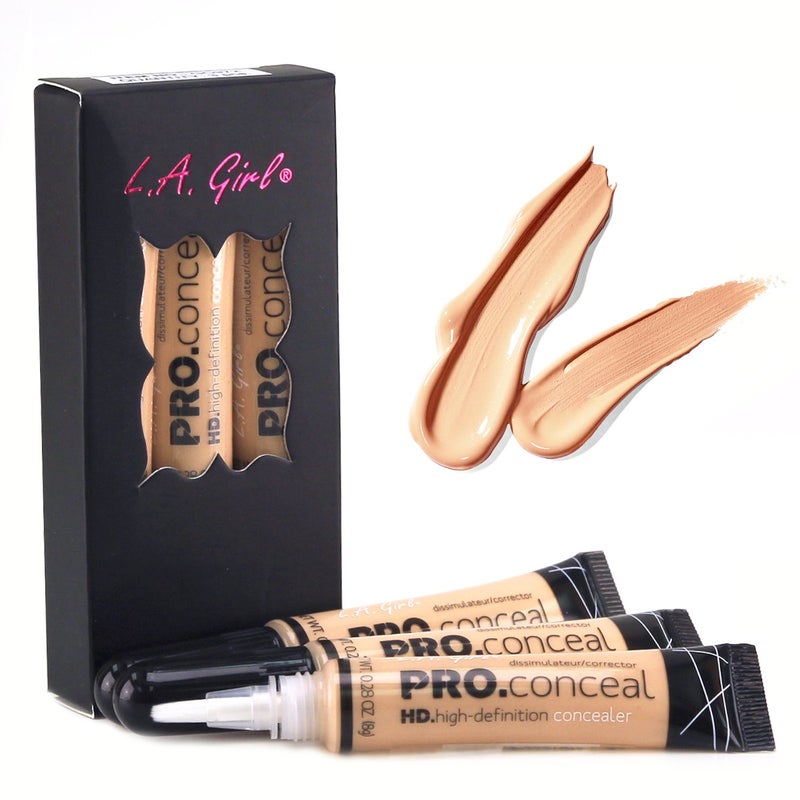 LA FRESH LA Girl HD Conceal High Definition Pro Concealer 13 Color Choices (Natural) - Image 1