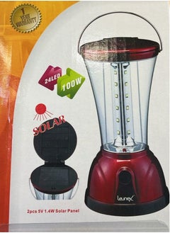 LEUNEX Leunex Rechargeable Solar LED Emergency Lantern with USB Charging 